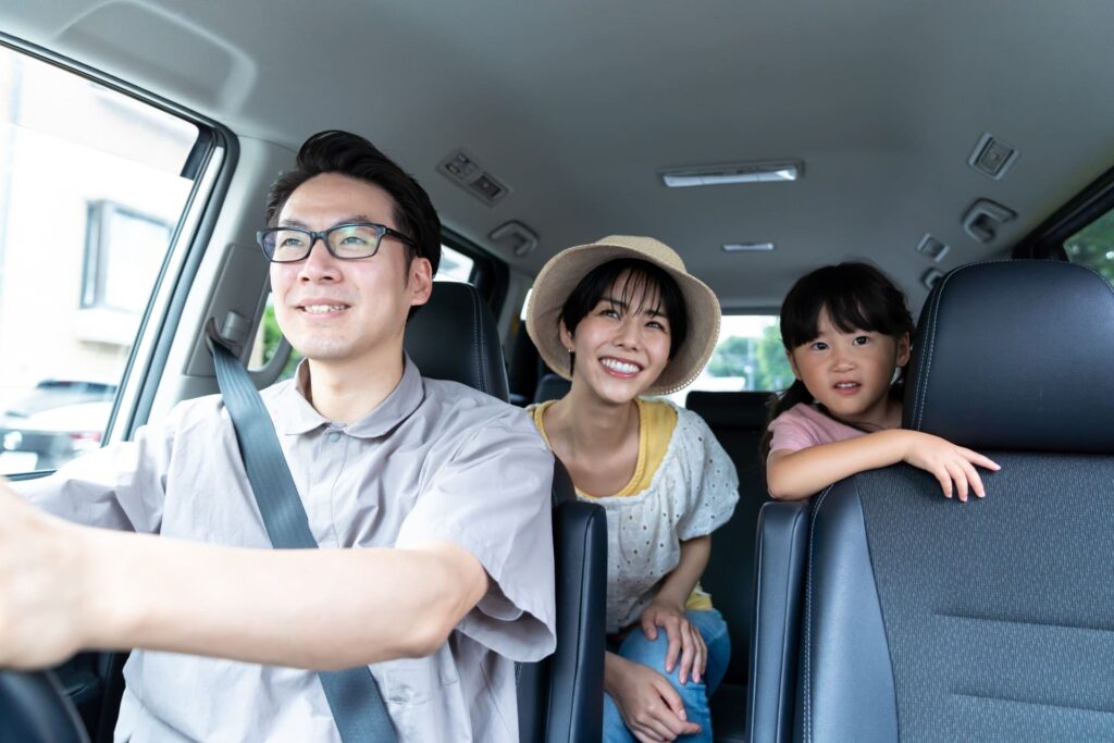 家族で快適に過ごせる車の選び方